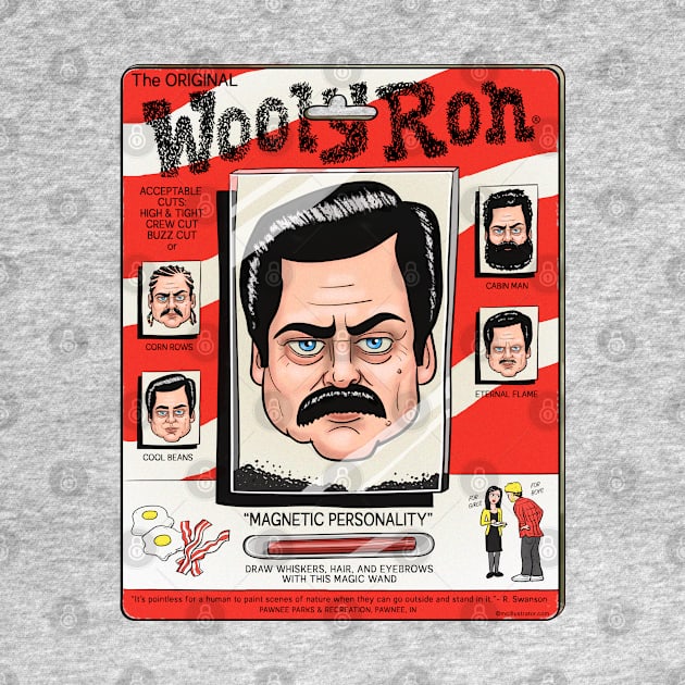 Wooly Ron by mcillustrator